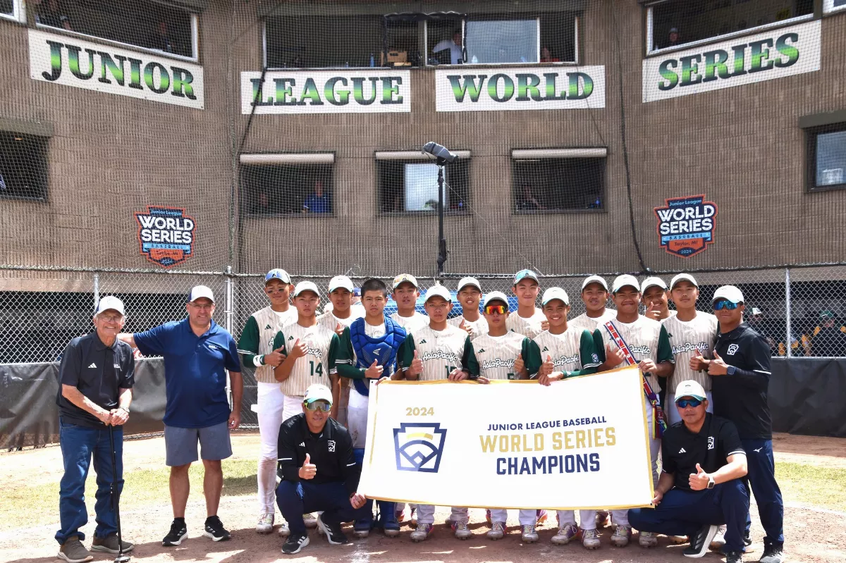 LLB次青少棒賽／新明國中5：0完封美國 台灣學校球隊完成3連霸